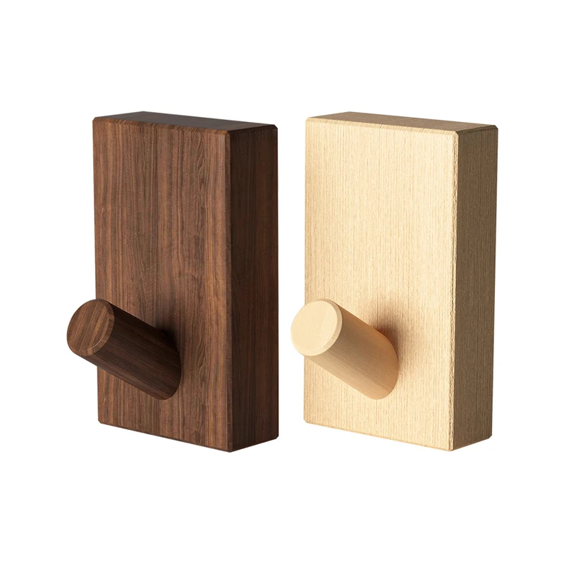 

Wall Hooks Hat Rack, Wooden Coat Hooks Wall Mounted, Decorative Hooks Single Organizer Hat Hanger Towel Rack, Heavy Duty Hooks