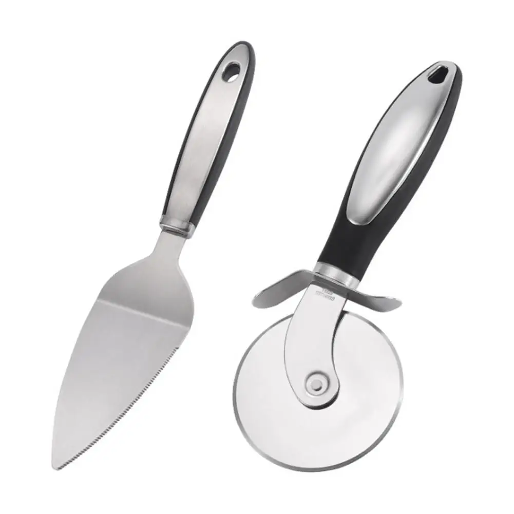 

Pizza Cutter Wheel Pizza Server Sharp Pizza Slicer with Non Slip Rubber Handle Protective Cover Stainless Steel Pizza Cutter