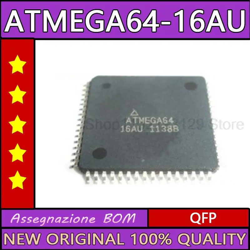 

ATMEGA64-16AU ATMEGA64 QFP микроконтроллер, Новинка