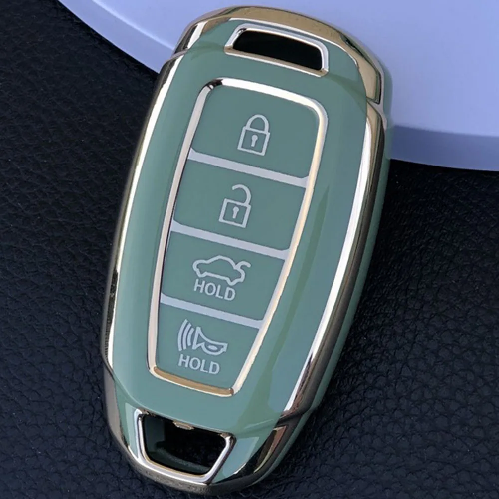 

TPU Remote Flip Key Fob Cover Case For Hyundai Palisade LA Festa Ix35 Elantra Remote Control Flip Key Cases
