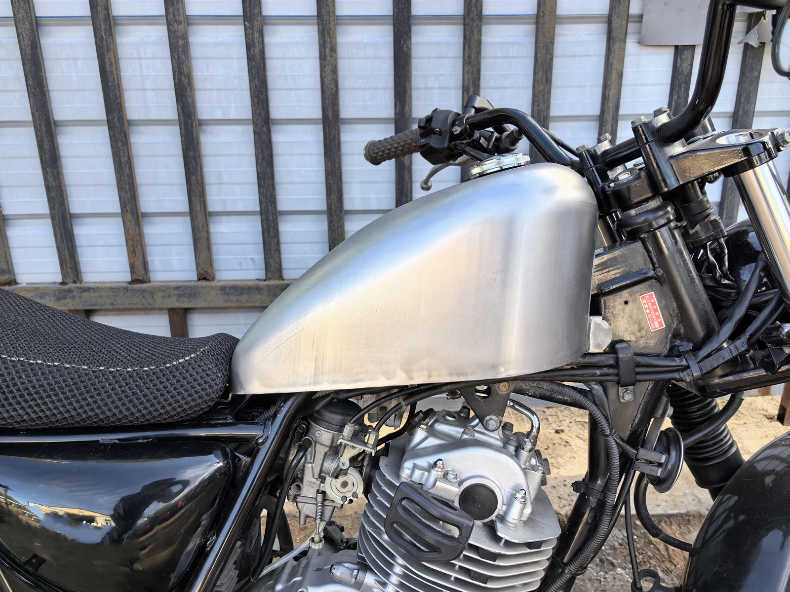 7 л мотоциклетный топливный бак Ретро масляный ящик для SUZUKI GrassTracker 250 до 2016