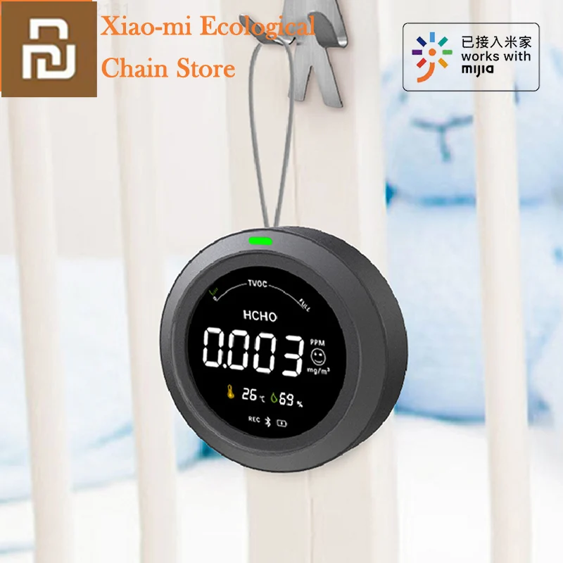 

Youpin Mijia App Smart Air Quality Tester HCHO TVOC Temperature Humidty Bluetooth-compatible Intelligent Formaldehyde Monitor