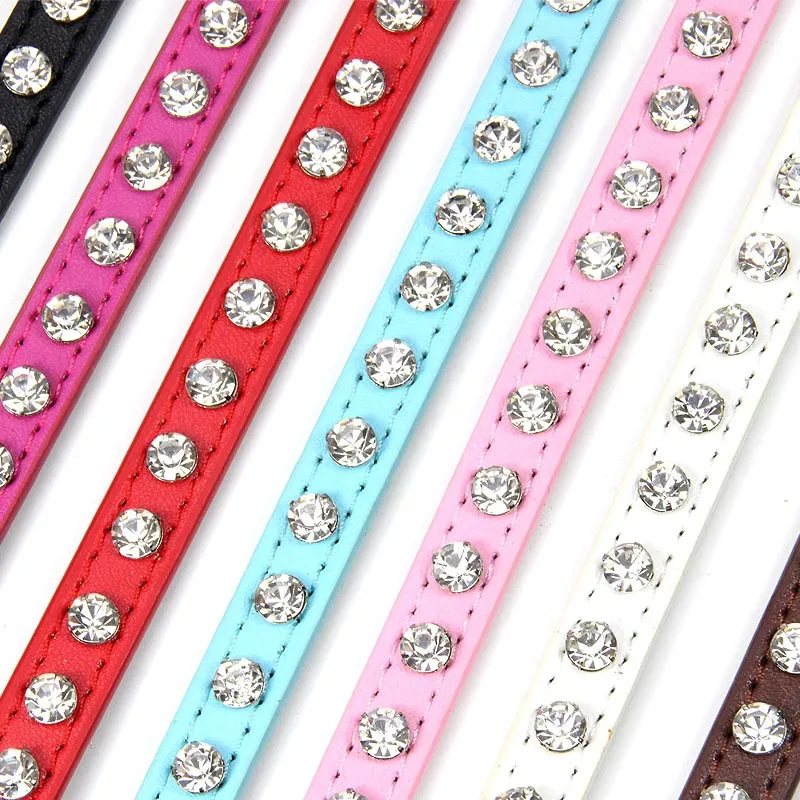 Diamond Kitten Collar Necklace Accessories Rhinestone Cat Collar Quick Release Necklace Collar for Puppy Collar Accessories images - 6