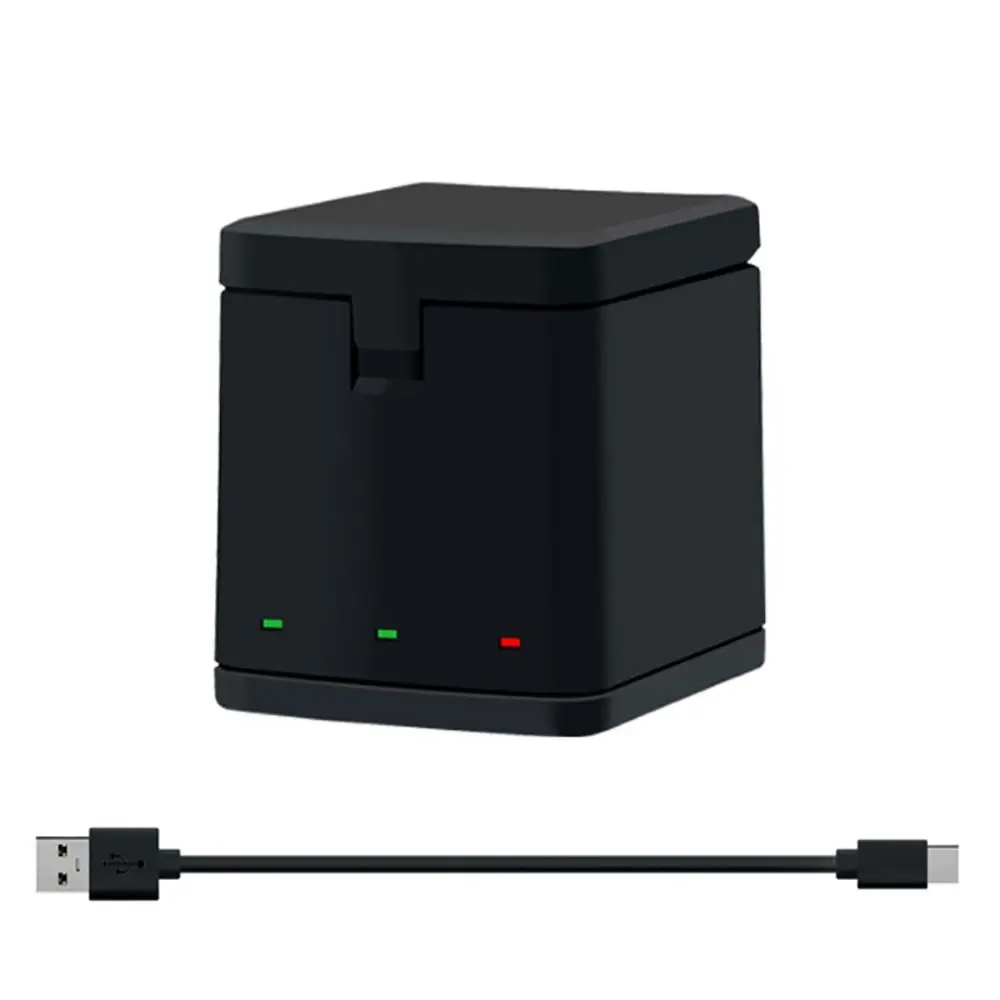 

Умный зарядный чехол для камеры GoPro Hero 10 9, 3-стороннее зарядное устройство для аккумулятора, 3 аккумулятора, аксессуары для зарядки