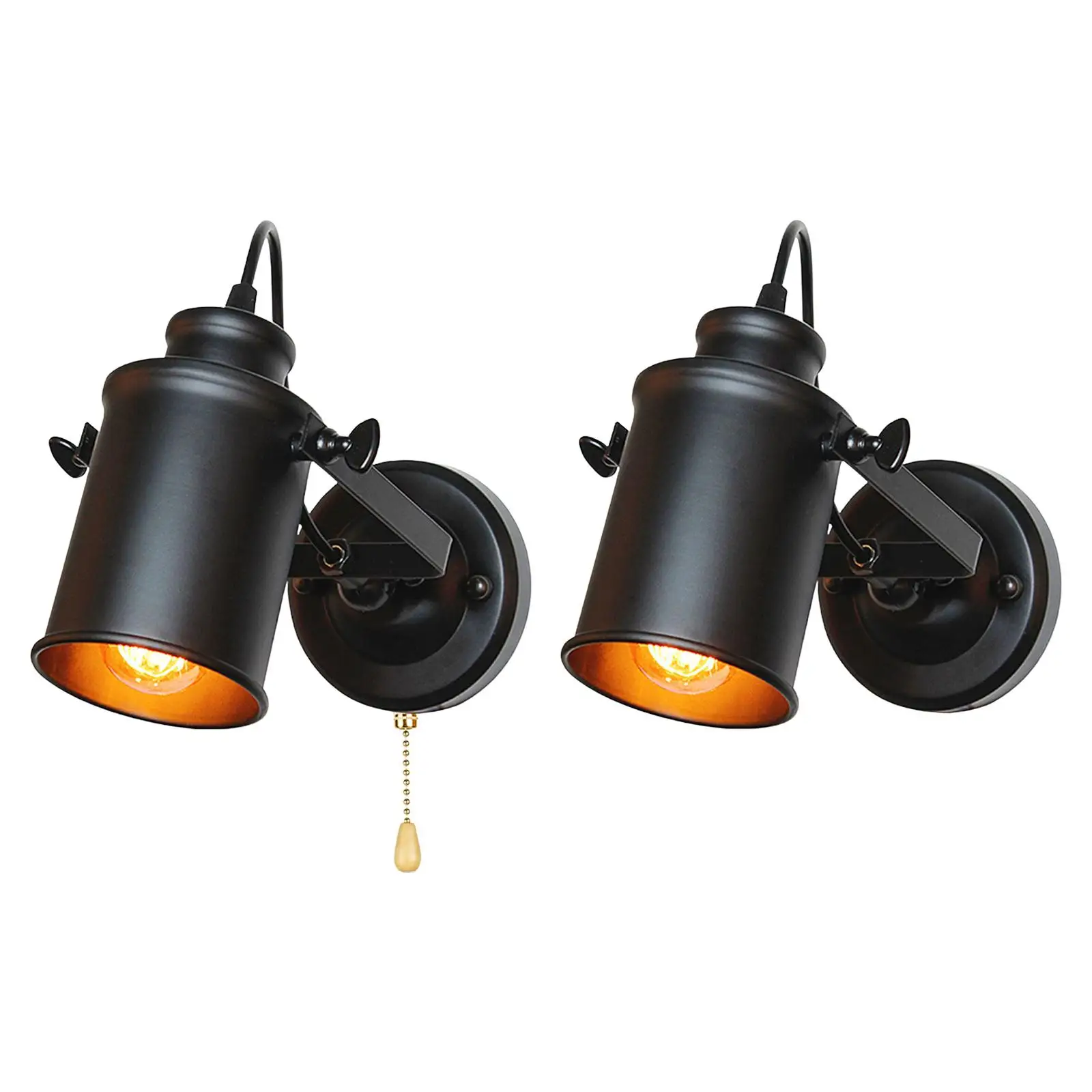 

Industrial Metal Wall Sconce Wall Lamp Vintage for Barn Bathroom Hallway