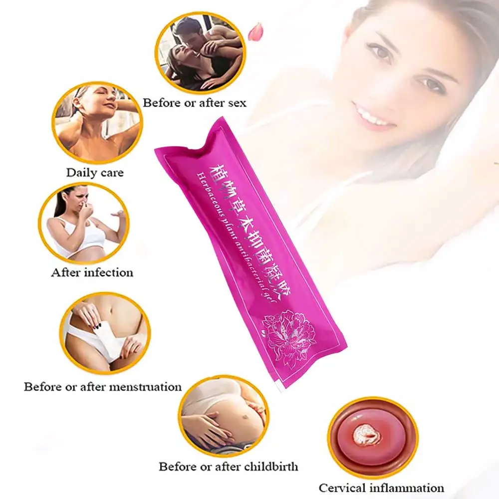 5 шт. женский вагинальный подтягивающий термоусадочный гель китайский травяной