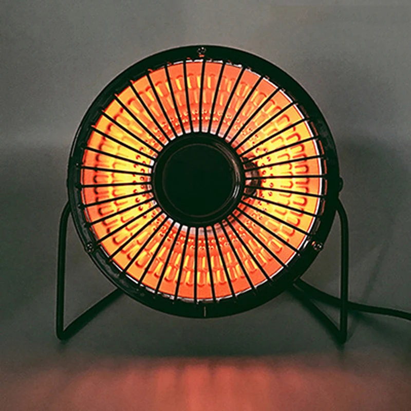 

Мини Портативный Настольный маленький обогреватель, Электрический обогревающий вентилятор, тихий комнатный термостат для дома, офиса, спа...