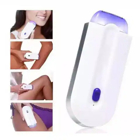 2 in 1, wireless epalator for hair removal with 4 additional accessories