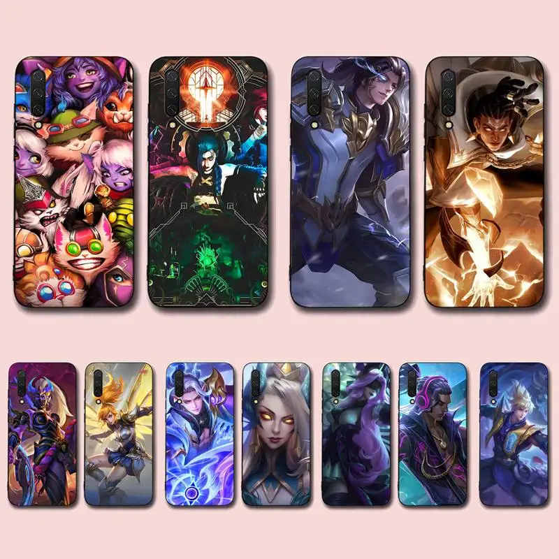 

L-League of L-Legends Phone Case For Xiaomi Mi 5X 8 9 10 11 12 lite pro 10T PocoX3pro PocoM3 Note 10 pro lite