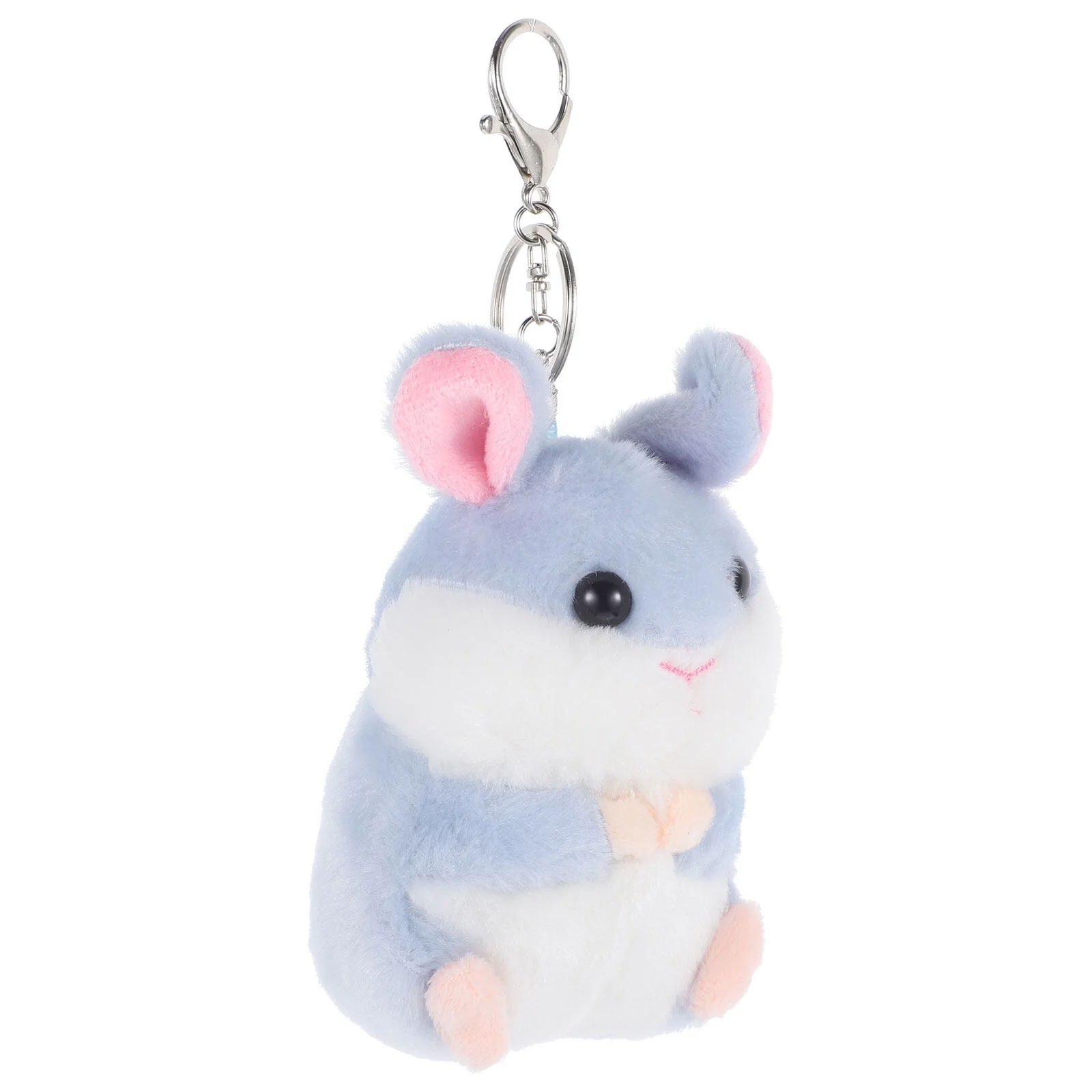 Cartoon Key Ring Plush Animal Cute Keychain Accessories Keychains Backpacks Fluffy