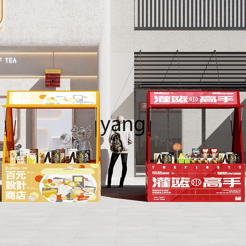 ZL Event Exhibition Meichen Tent Food Street Booth Rack Торговый центр Рекламный стол