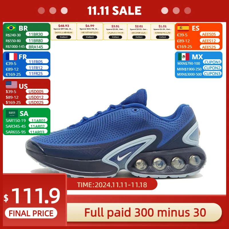 Nike New Air Max Dn Low Мужские кроссовки осенние классические модные повседневные туфли