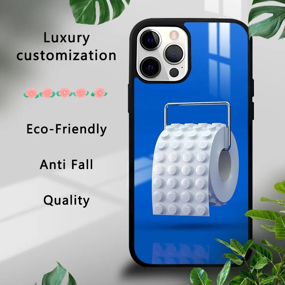 Комплект L-Lego инновационный дизайн чехол для телефона iPhone 16 15 14 13 12 11 Pro Xs Max Mini Plus