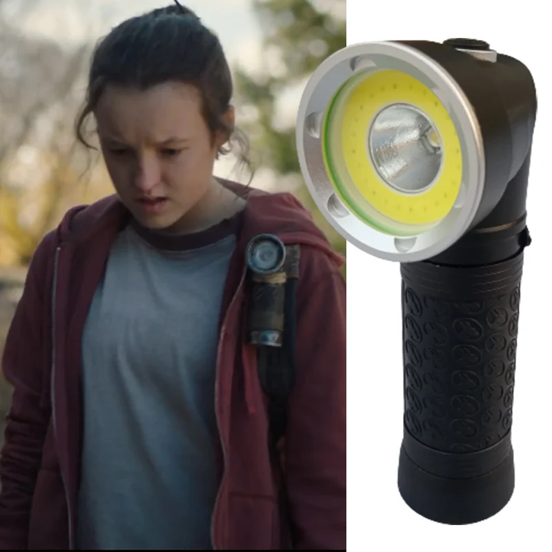 

The Last Of Us Ellie Flashlight 90 Degree Rotate Swivel Head Streamlight Clip Magnetic Base L Shaped Right Angle Tactical Joel