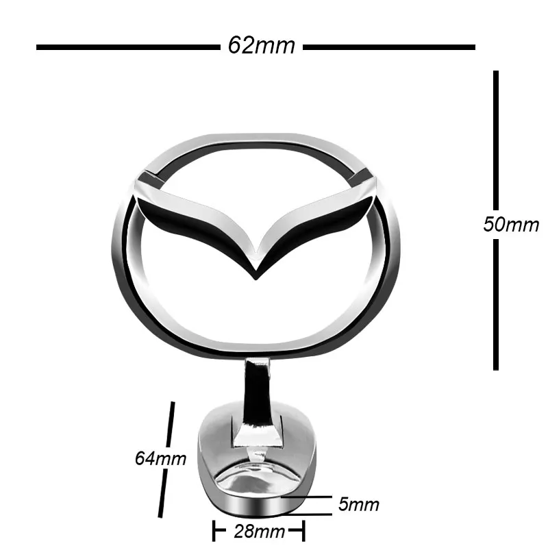Автомобильные наклейки из цинкового сплава эмблема передней капоты этикетка
