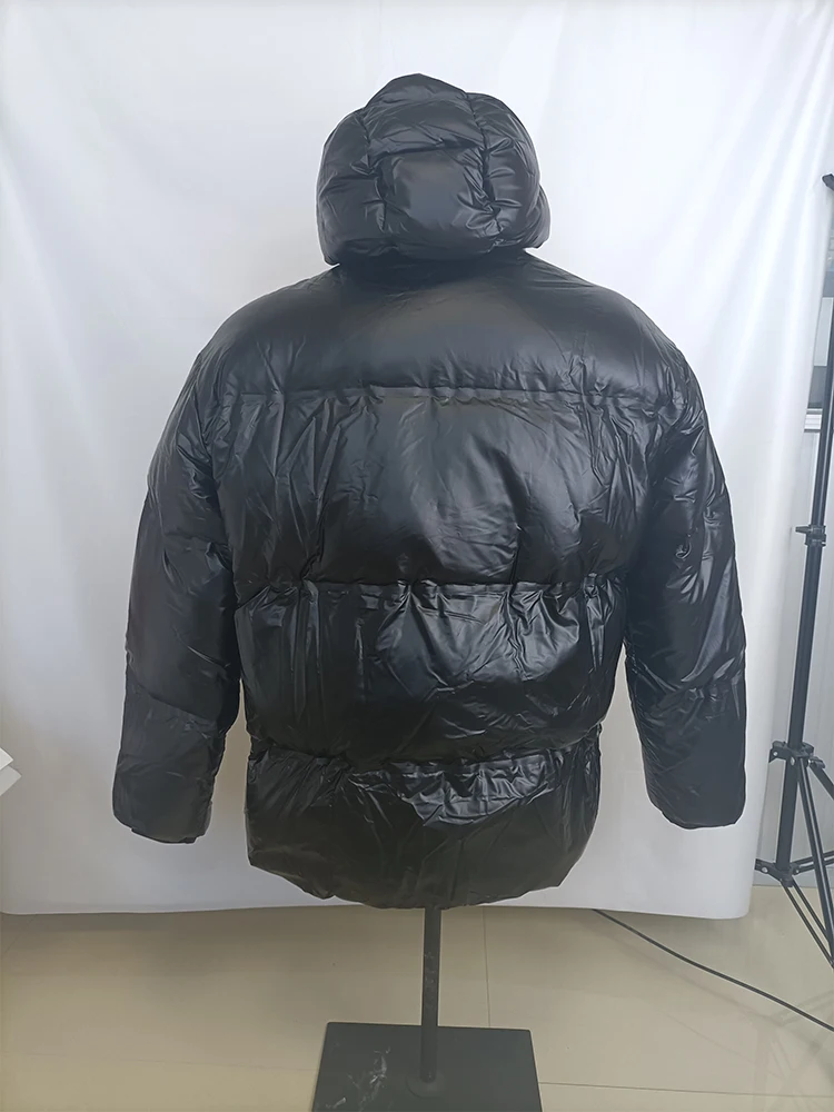 Men's Down Jacket 90% White Duck Feathers Coat Luxury High Quality Correct Version Solid Waterproof Windproof Puffer Overcoat