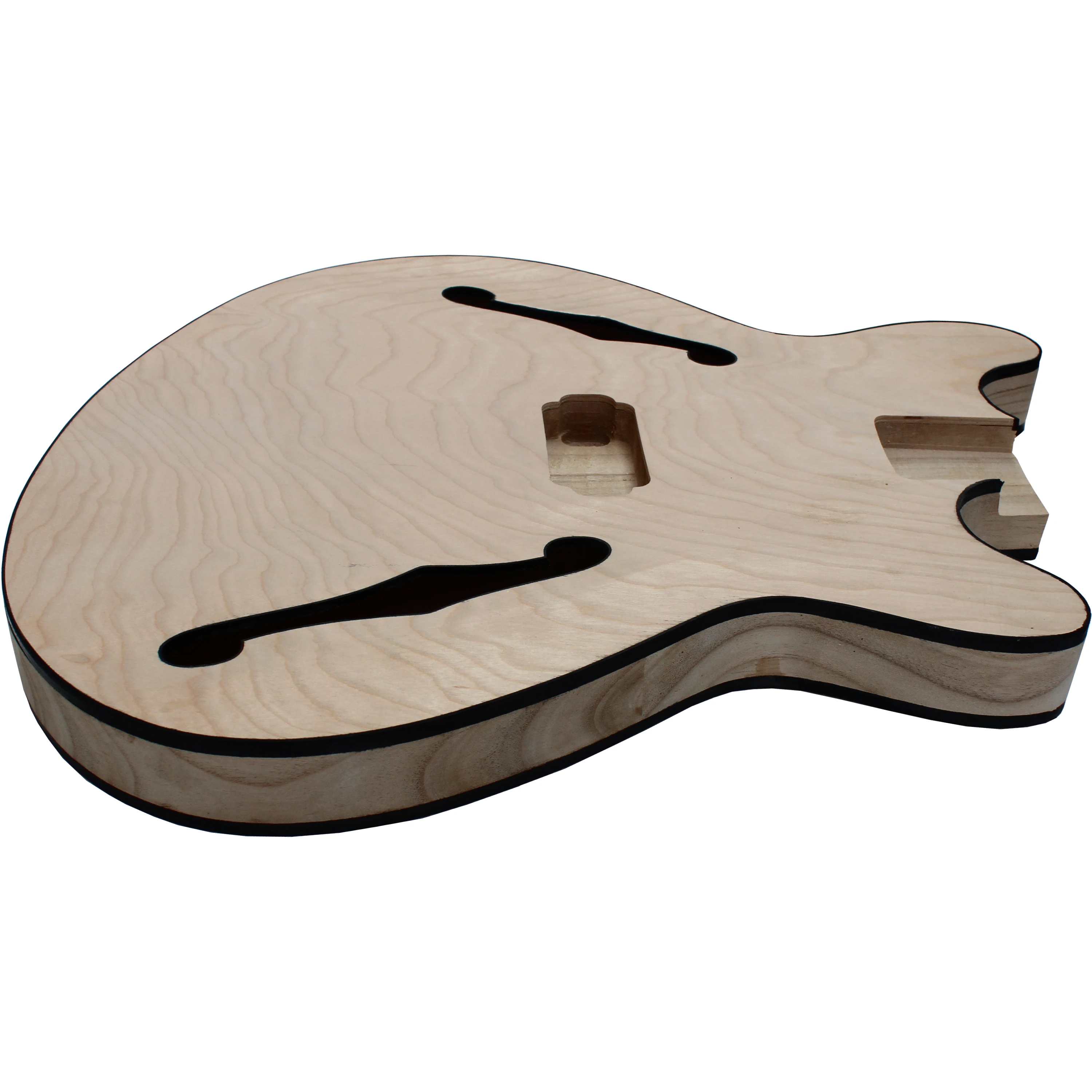 Корпус для гитары Jazz Starcaster черный корпус без рисунка