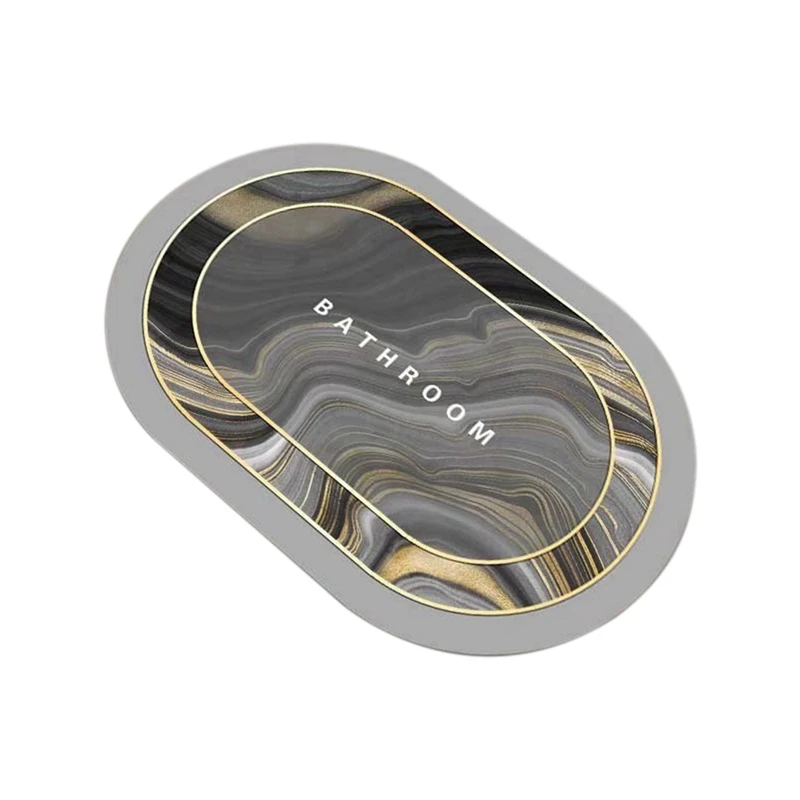 

Коврик для ванной, супервпитывающий напольный коврик для гостиной, коврик для ванной, коврик для кухни, маслостойкий коврик для ванной, прос...