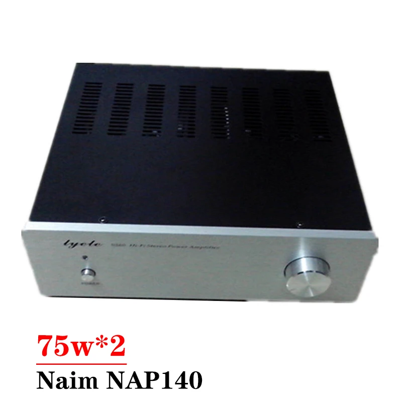 

75 Вт * 2 эталонный 2-канальный усилитель мощности Naim NAP140 с защитной цепью сигнала, транзистор, мини Hi-Fi усилитель звука