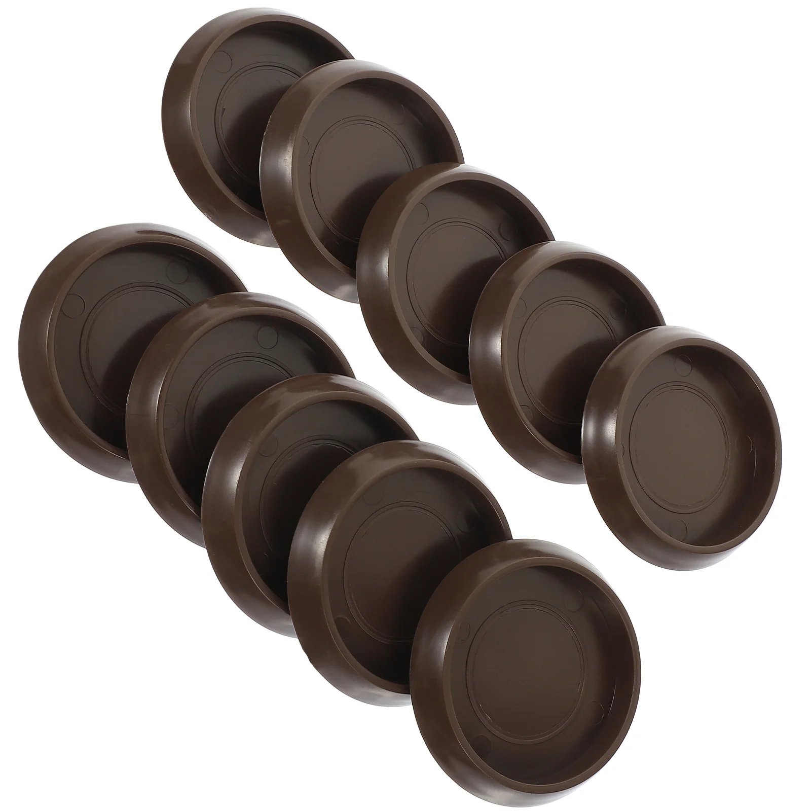 

Furniture Chair Coaster Cups Wheel Pads Caster Round Carpet Non Stopper Coasters Rubber Leg Floor Pad Reusable Bottom Protector