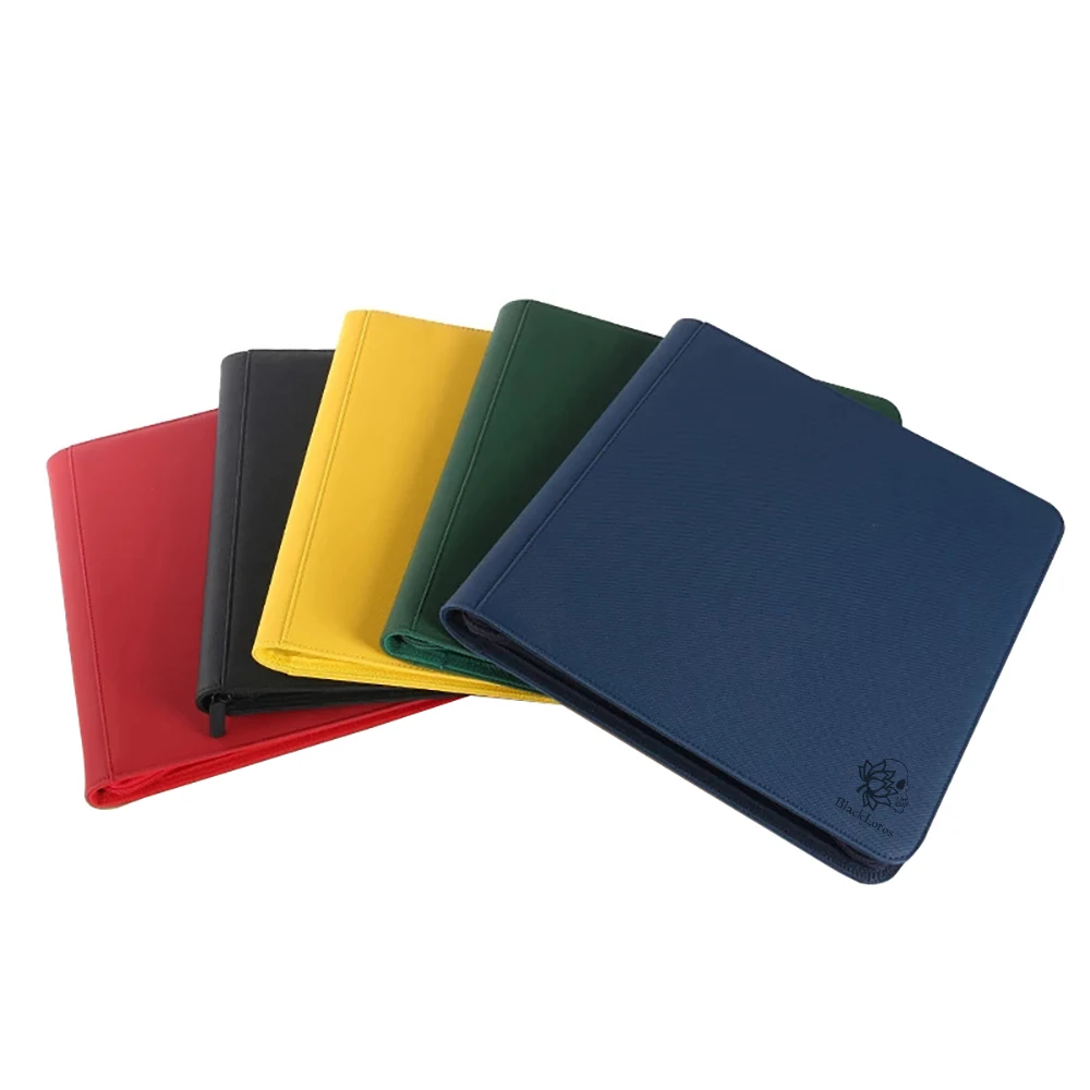 Из искусственной кожи 480/360/160 карманов карты связующего TCG игры на молнии альбом с