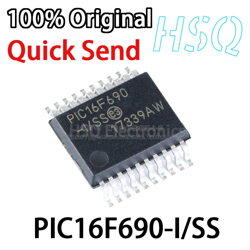 

1 шт. Оригинальная лампа-микроконтроллер/8-битная микросхема PIC16F690