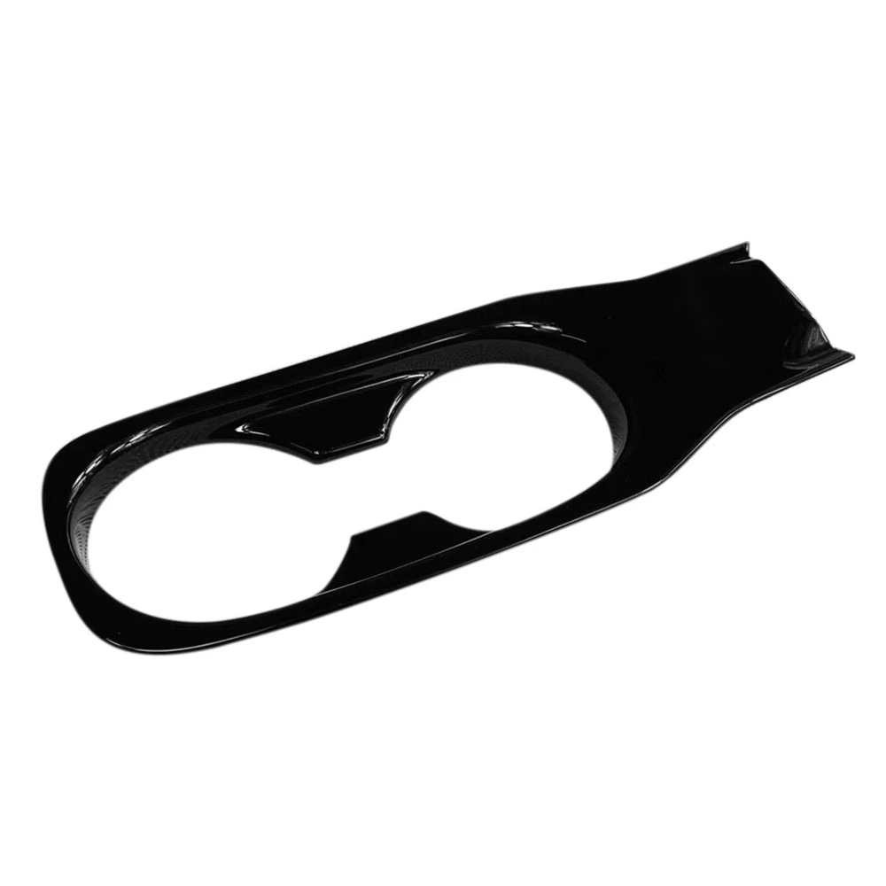 

Авто Глянцевая черная центральная консоль держатель стакана воды декоративная крышка отделка наклейки для Toyota Corolla Cross 2021 2022 RHD