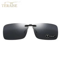 teraise polarized clip on sunglasses over prescription glasses anti glare uv400
