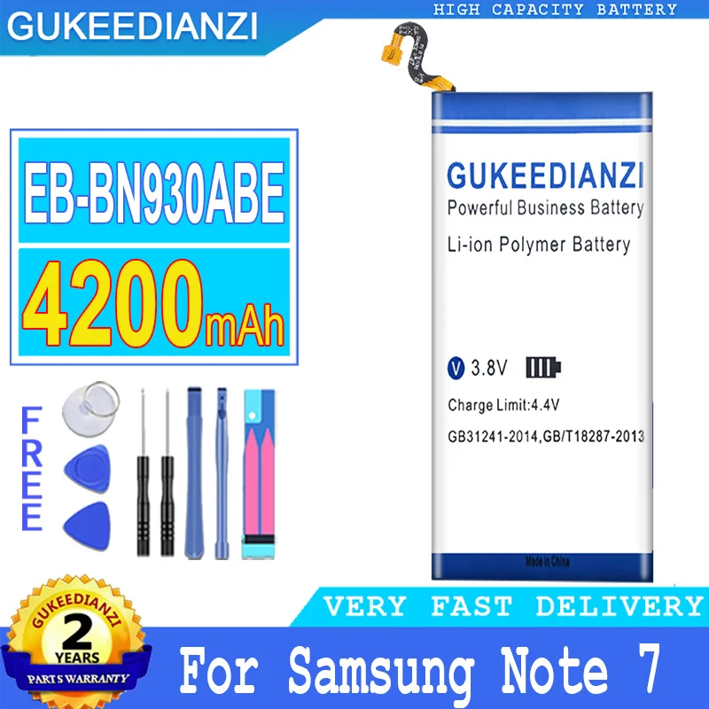 

Bateria 4200mAh Battery EB-BN930ABE EB-BN935ABA For Samsung Galaxy Note 7 Note7 FE N935 N930 SM-N930F N930G N930V N930A N930T