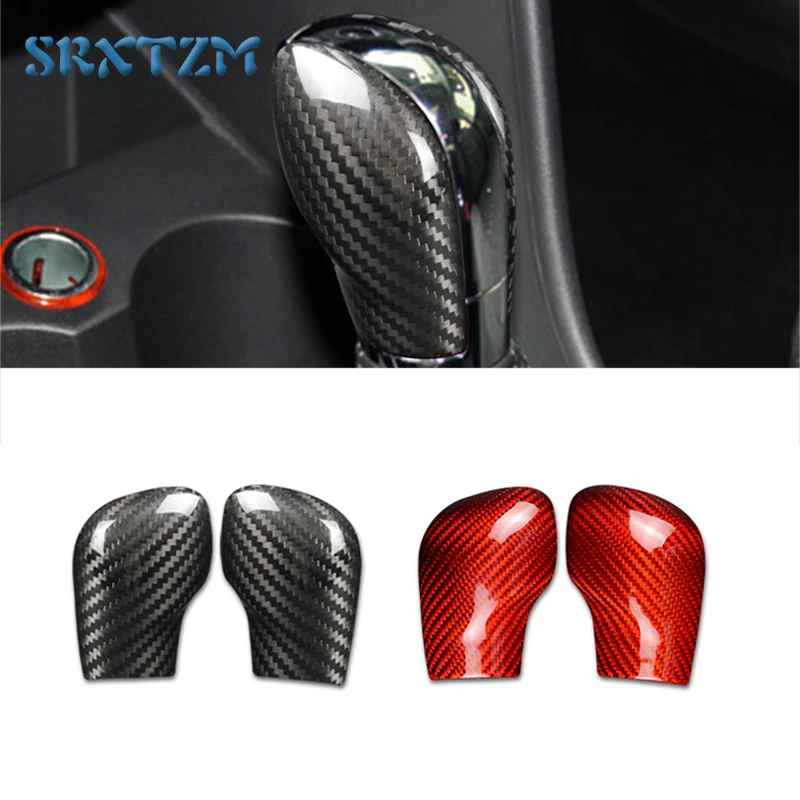 

Car Gear Shift Handle Sleeve Cover Trims For Vw Polo Golf Bora Passat Tiguan Touran Touareg Jetta Beetle Carbon Fiber Sticker