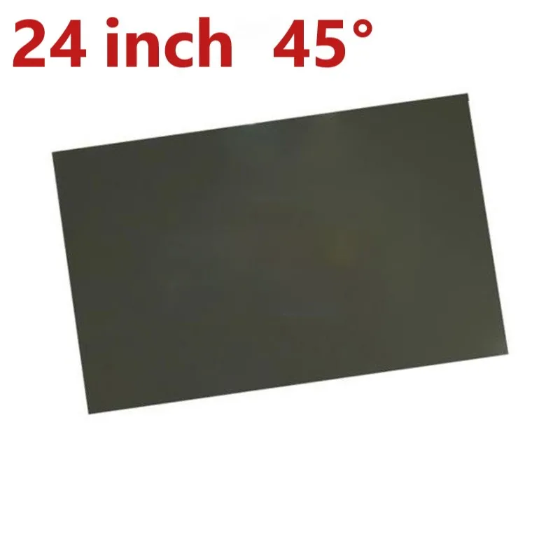 

2pcs 24inch W LCD LED polarizing film sheet polarizer film for PC monitor screen 45 degree