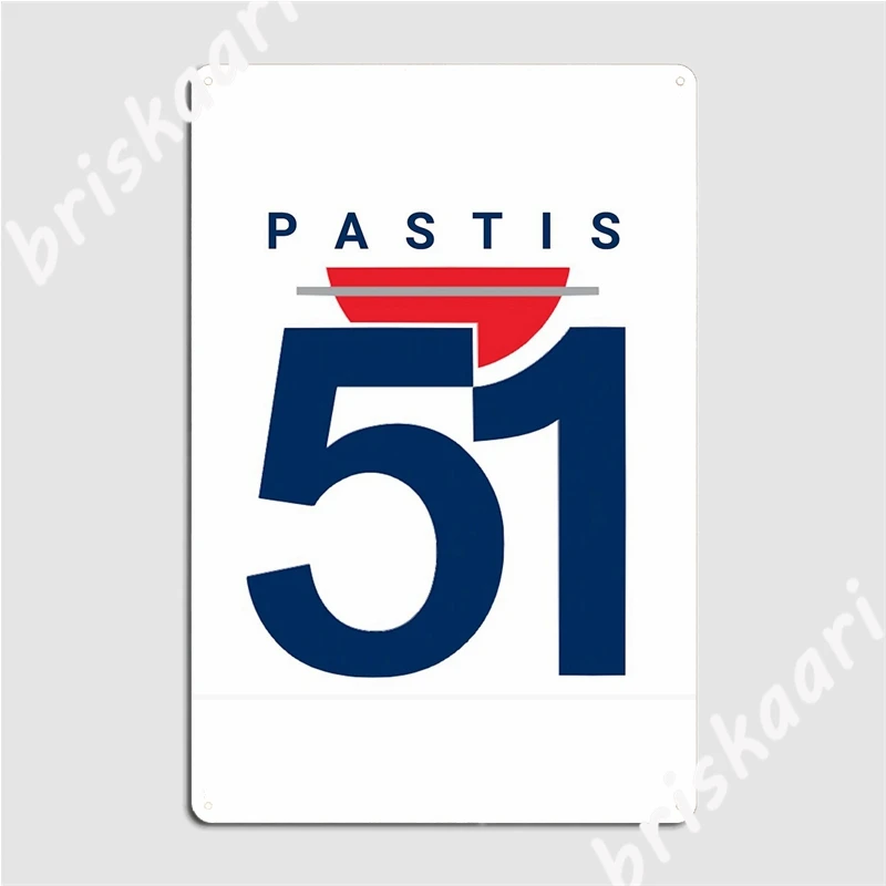 

Pastis 51 металлические знаки для кинотеатра, гостиной, детской комнаты