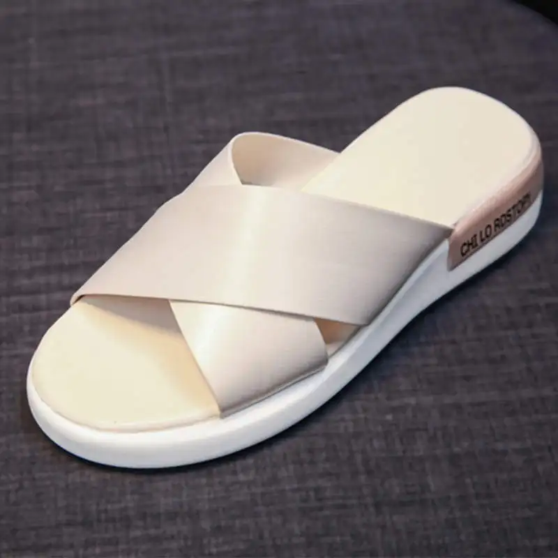 

Stuffed Woman Slippers Thick Sole Women's House Slippers Child's Sandals Women Summer Fasion Women's Pumps Shoes Teenage Tennis