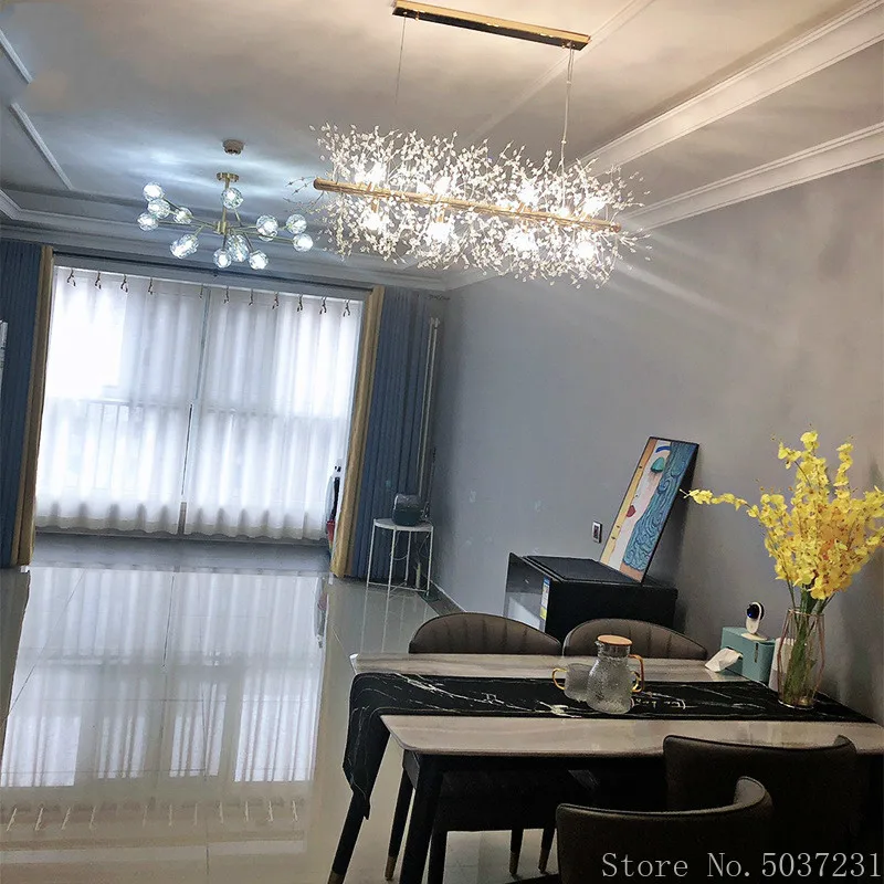 Pаспродажа Современная хрустальная люстра в скандинавском стиле
