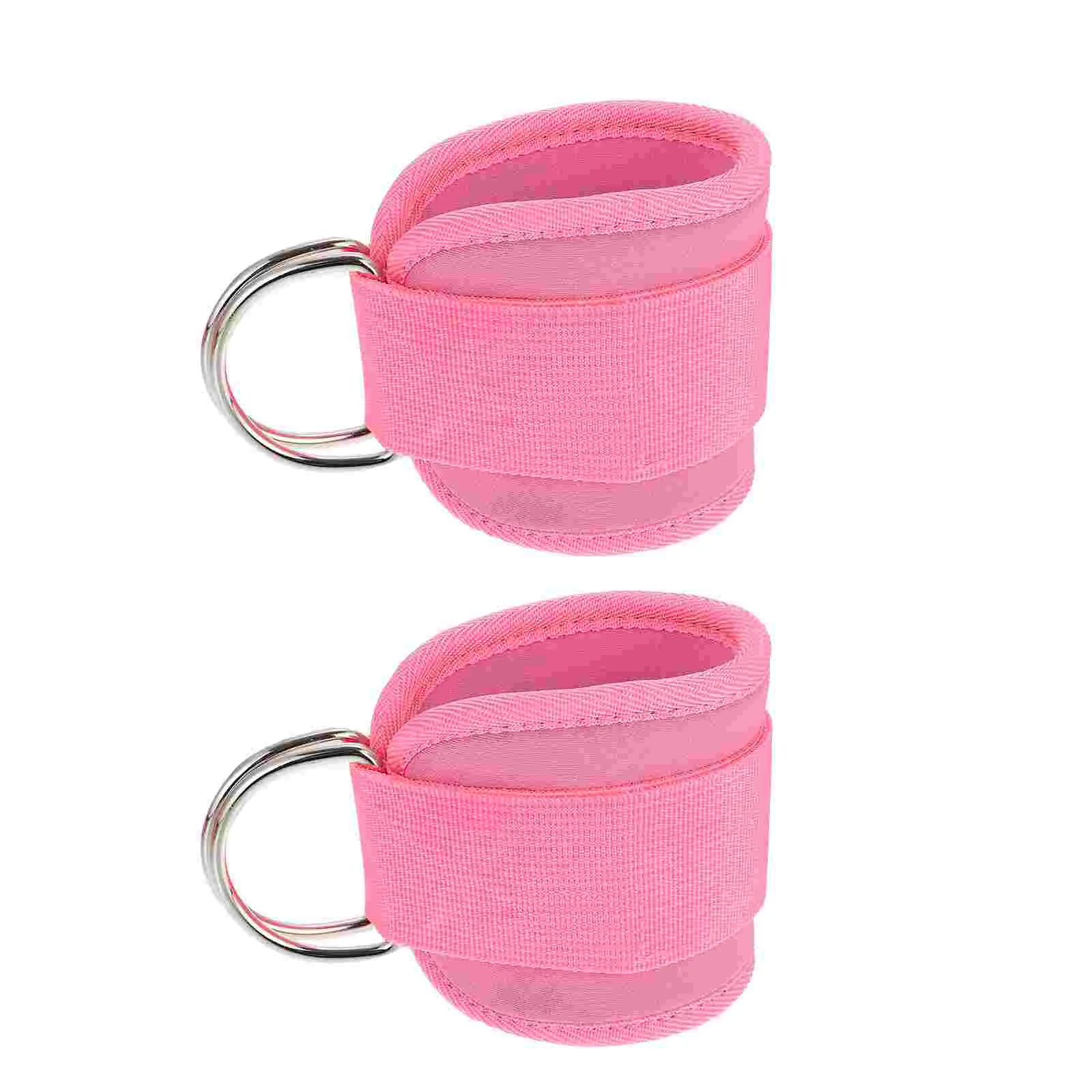 

1 Pair of Leg Buttock Fitness Resistance Bands Ankle Buckles Indoor Fitness Supplies