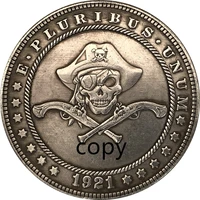 skeleton gunners hobo coin rangers coin us coin gift challenge replica commemorative coin replica coin medal coins collection