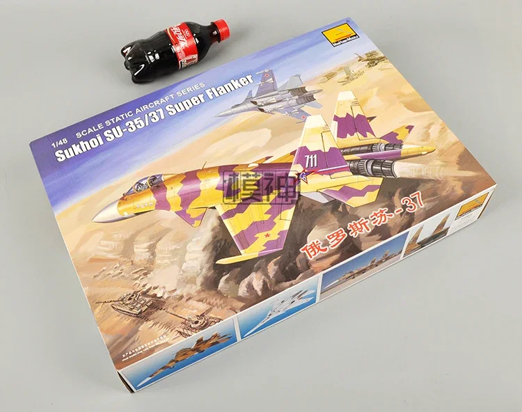 MiniHobby 1/48 80309 Su-35/37 Super Flanker Сборная модель трубача Hobby Boss масштабный комплект модели