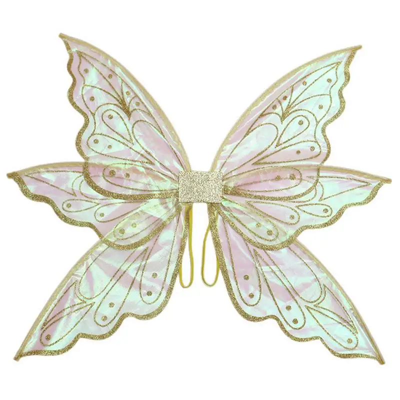 

Крылья феи крыла бабочки для взрослых женщин девушек крылья эльфа бабочки для детей платье для Хэллоуина искусственный Костюм Крылья Ангела
