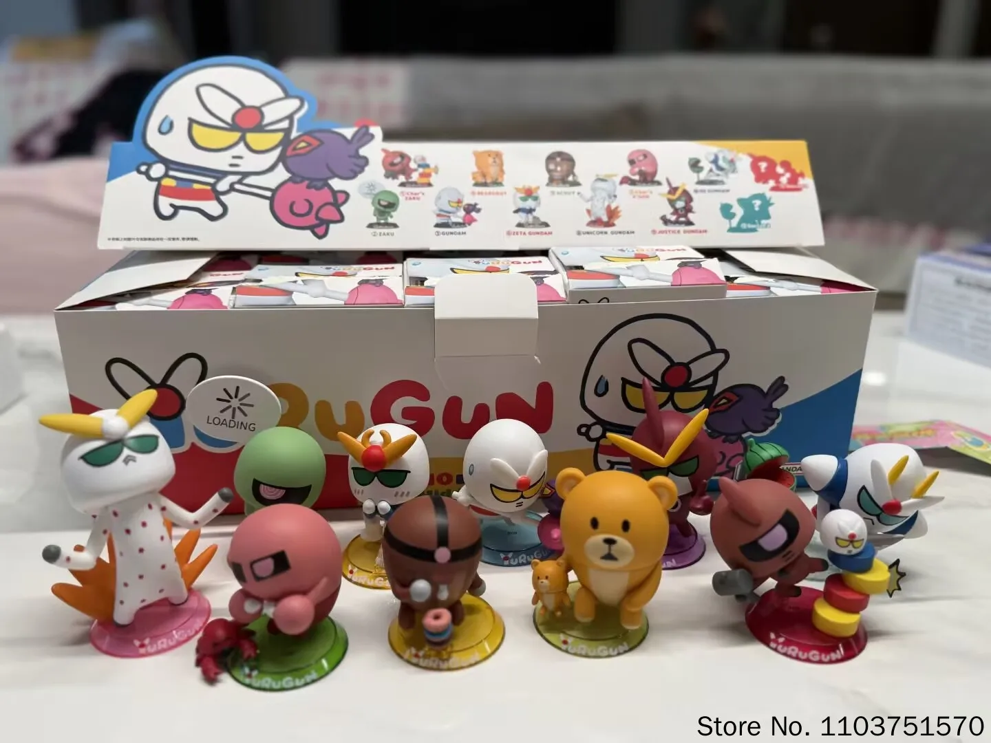 Оригинальная фигурка Bandai Gundam Yurugun Qmsv V3, абстрактные куклы, модель, аксессуары, статуэтка, игрушки, подарок на день рождения. (art.: 3920dcfe60607) - 3920dcfe60607
