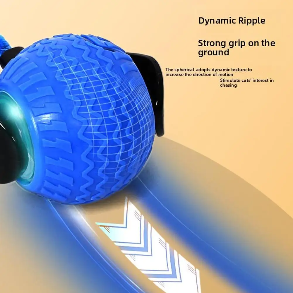 Автоматическая игрушка для кошек мяч саморазвлекательный артефакт домашних