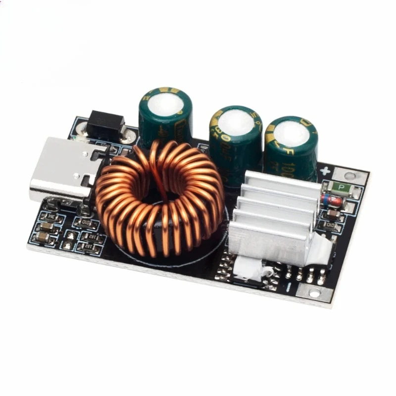 Фото PD3.0/PPS/QC4.0DIY Быстрое зарядное устройство DC 10-30В 30Вт, понижающий модуль для экстренной зарядки мобильного телефона №4