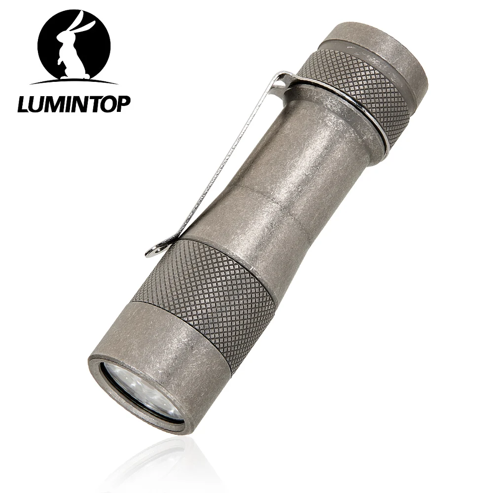 Self Defense LED Torch Powerful Light Camping EDC Flashlight Outdoor Lighting Titanium 2800 Lumens 18650 Battery FW3A