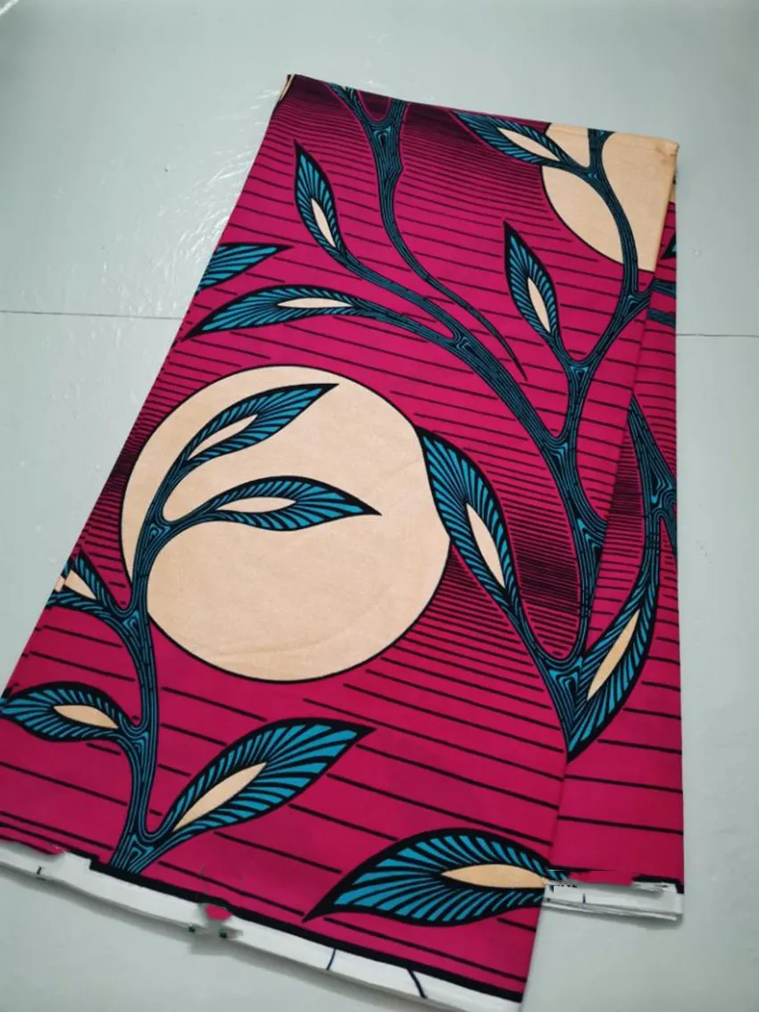 

2022 100% Cotton wax prints fabric for accessories african fabric 6yards fabric african real wax ankara fabric for clothes