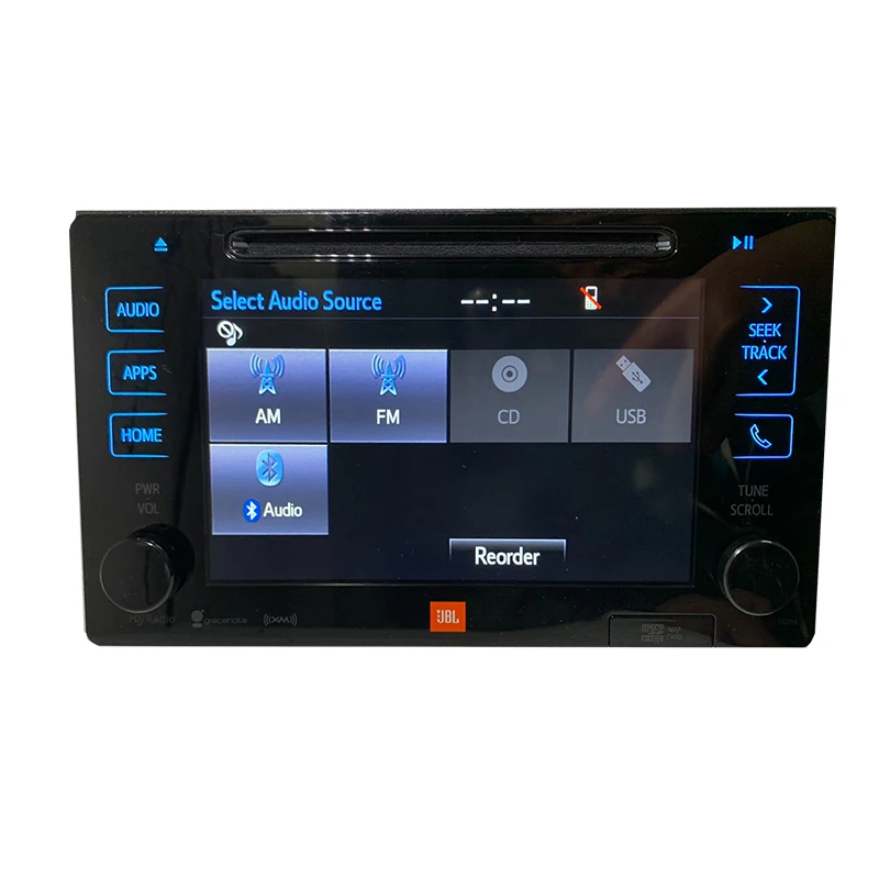 Оригинальный TOTOTA factory oem 86100-08071 автомобильный радиоприемник CD palyer навигация bluetooth