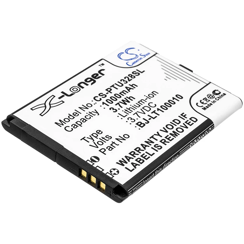 

CS Mobile SmartPhone Battery for Panasonic KX-TU327 TU327EX TU327EXBE TU328 TU328EX TU339 TU339EXBE Fits BJ-LT100010 1000mAh