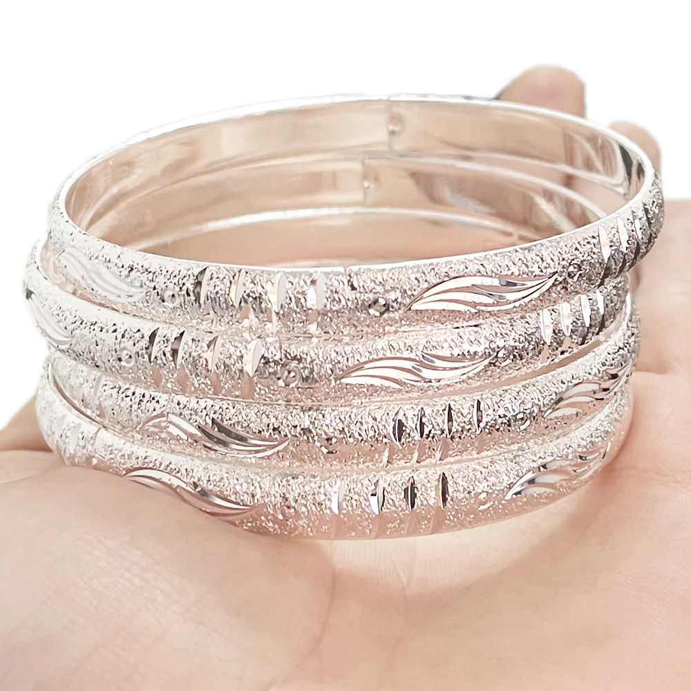 

Dubai Bride Silver Bracelet Gold Ethiopia Indian Africa Middle East Suitable for Prom Party