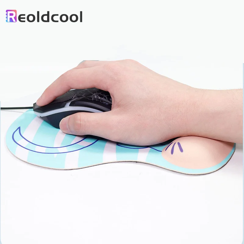 

Cartoon Small Mouse Pad Mousepad Deskpad Cute Mouse Pad with Wrist Rest Laptop Computer Desk Table Mat Office Accessories