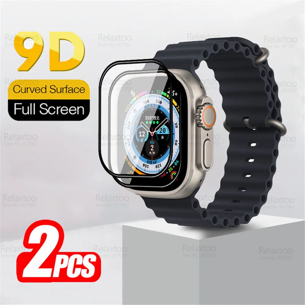 

Изогнутое гибкое Защитное стекло для iWatch Ultra 49 мм, 2 шт.