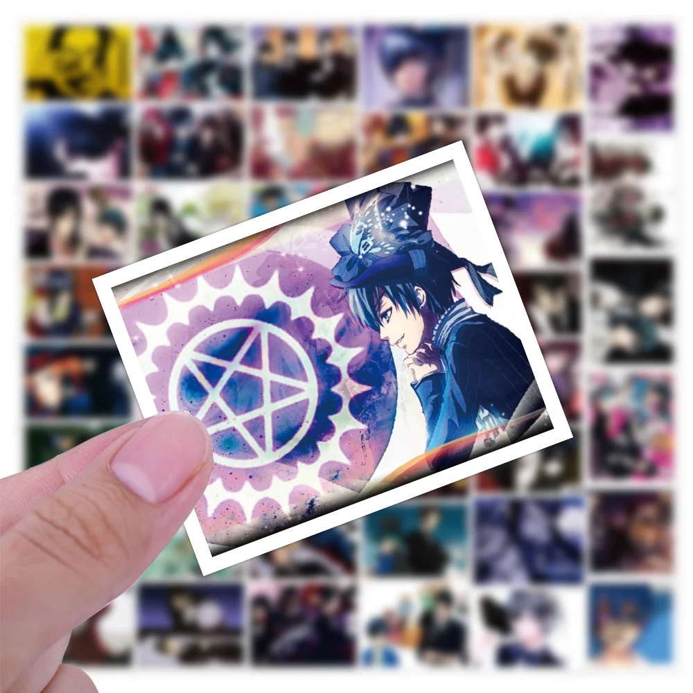 

10/30/50PCS Japan Anime Black Butler Graffiti Sticker for Luggage Laptop IPad Skateboard Guitar Notebook Gift Sticker Wholesale