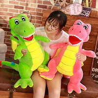 kawaii 55 120cm new dinosaur plush toys cartoon pterodactyl cute stuffed animal toy dolls for kids children boys birthday gifts